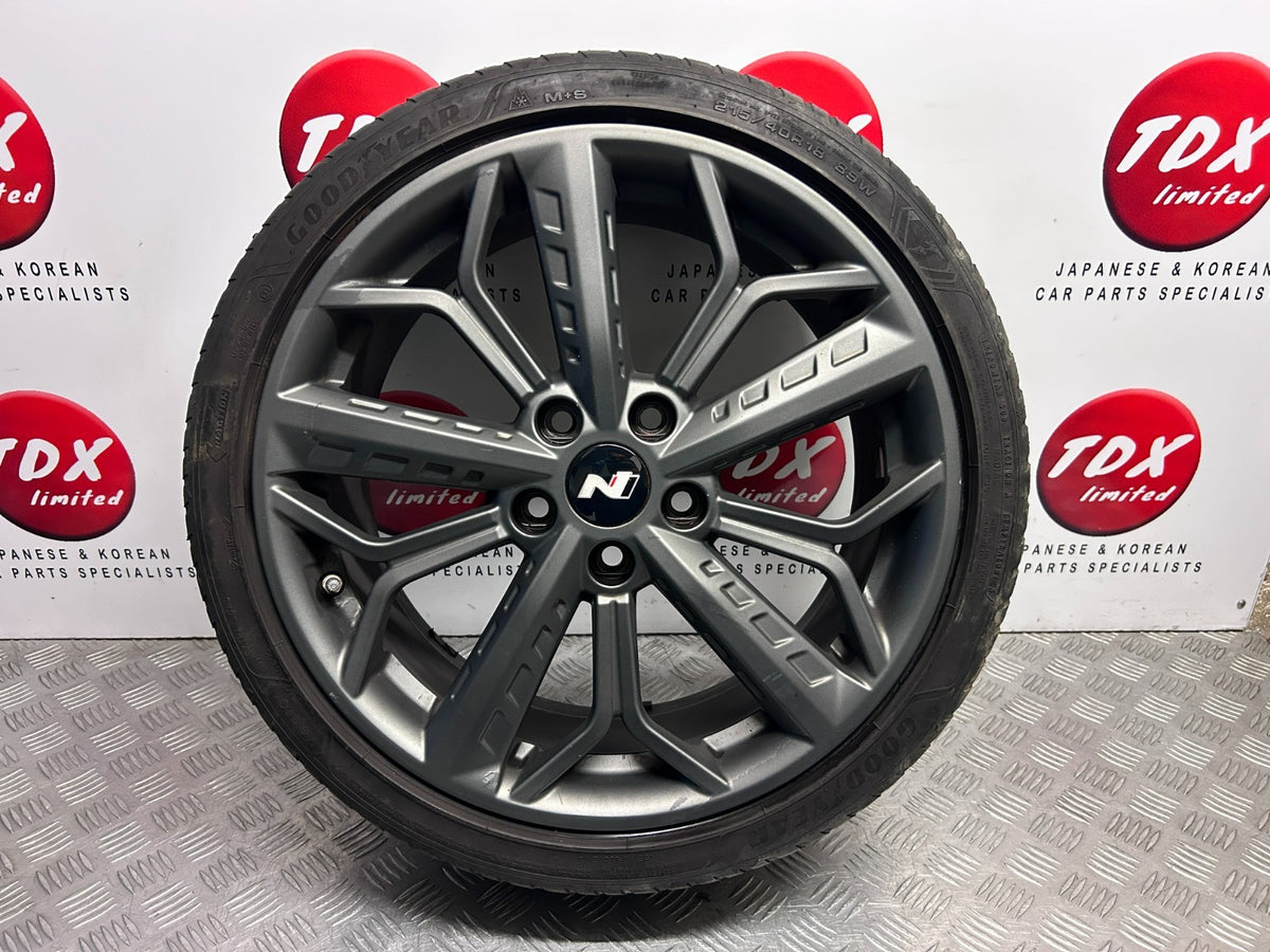 Hyundai i20N BC3 MK3 2021-2024 Genuine 18" Alloy Wheel 52910-C0000 - photo 1 of 15