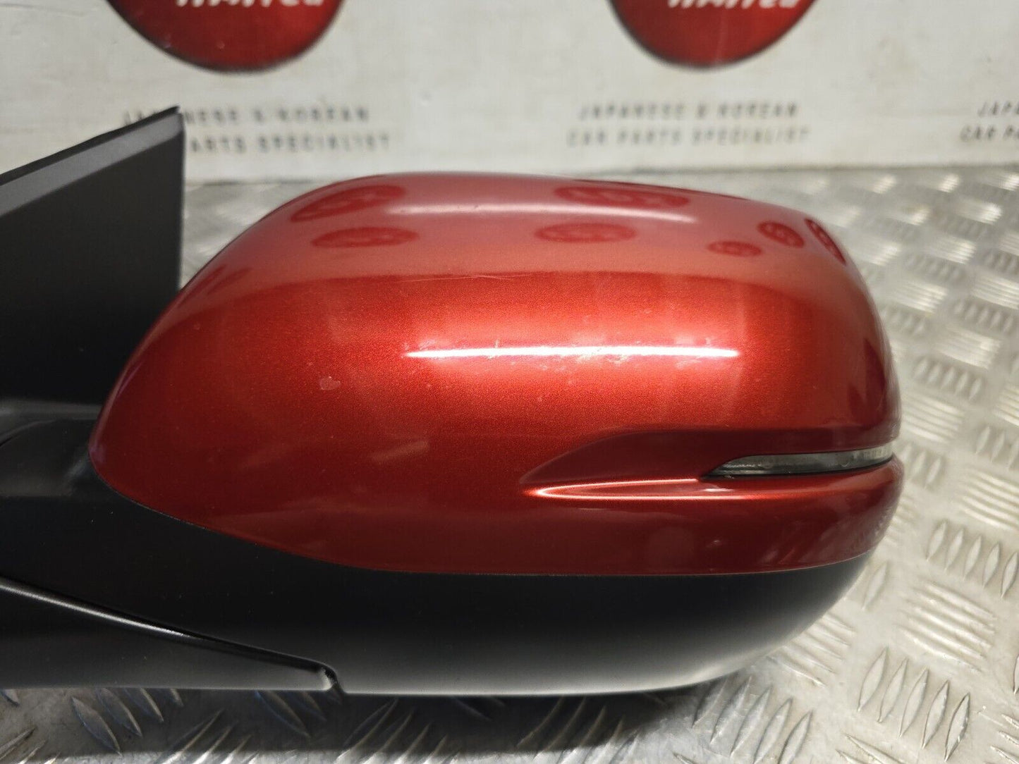 HONDA CR-V MK4 2013-2018 GENUINE PASSENGERS POWER FOLD MIRROR RED 76250T1GE112M1