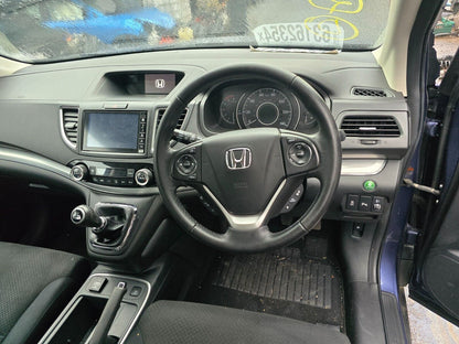 2016 HONDA CR-V SE (RM) MK4 1.6 I-DTEC DIESEL 6 SPEED MANUAL VEHICLE FOR BREAKING AND PARTS