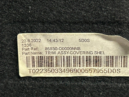 Hyundai i20N BC3 MK3 2020-2026 Genuine Parcel Shelf/luggage Cover 85930-Q0000NNB - photo 8 of 8