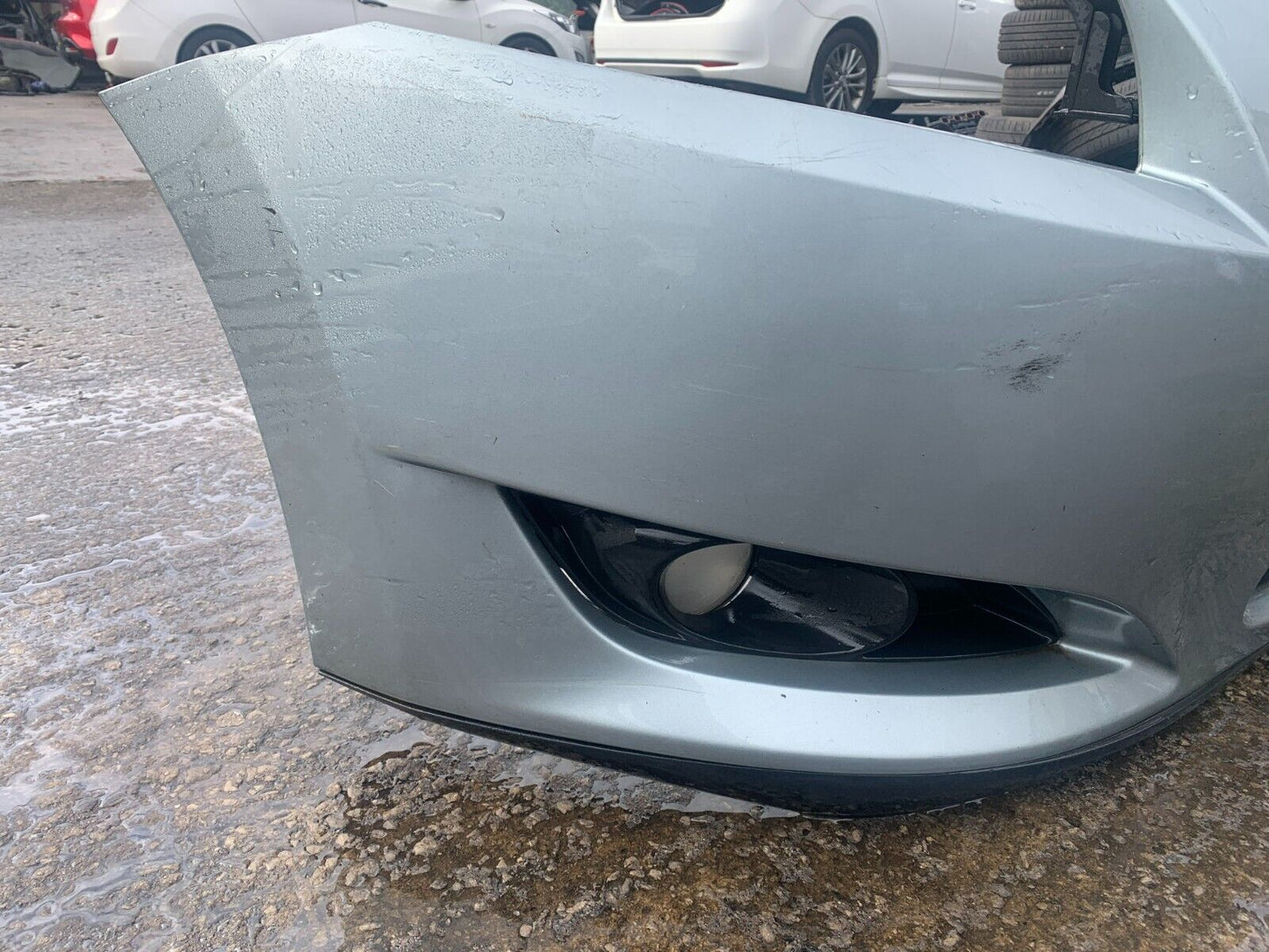 TOYOTA AURIS MK1 2007-2010 GENUINE PRE-FACELIFT COMPLETE FRONT BUMPER GREY