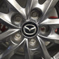 MAZDA 3 MK3 2014-2018 16" SHADOW CHROME ALLOY WHEEL 5.8MM 205/60/16 9965N06560