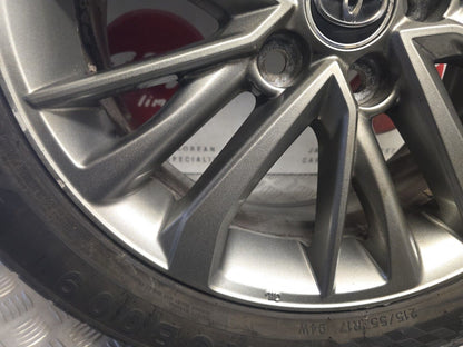 TOYOTA AVENSIS MK3 T27 2015-2018 17" INCH GENUINE ALLOY WHEEL 7MM 215/55/17