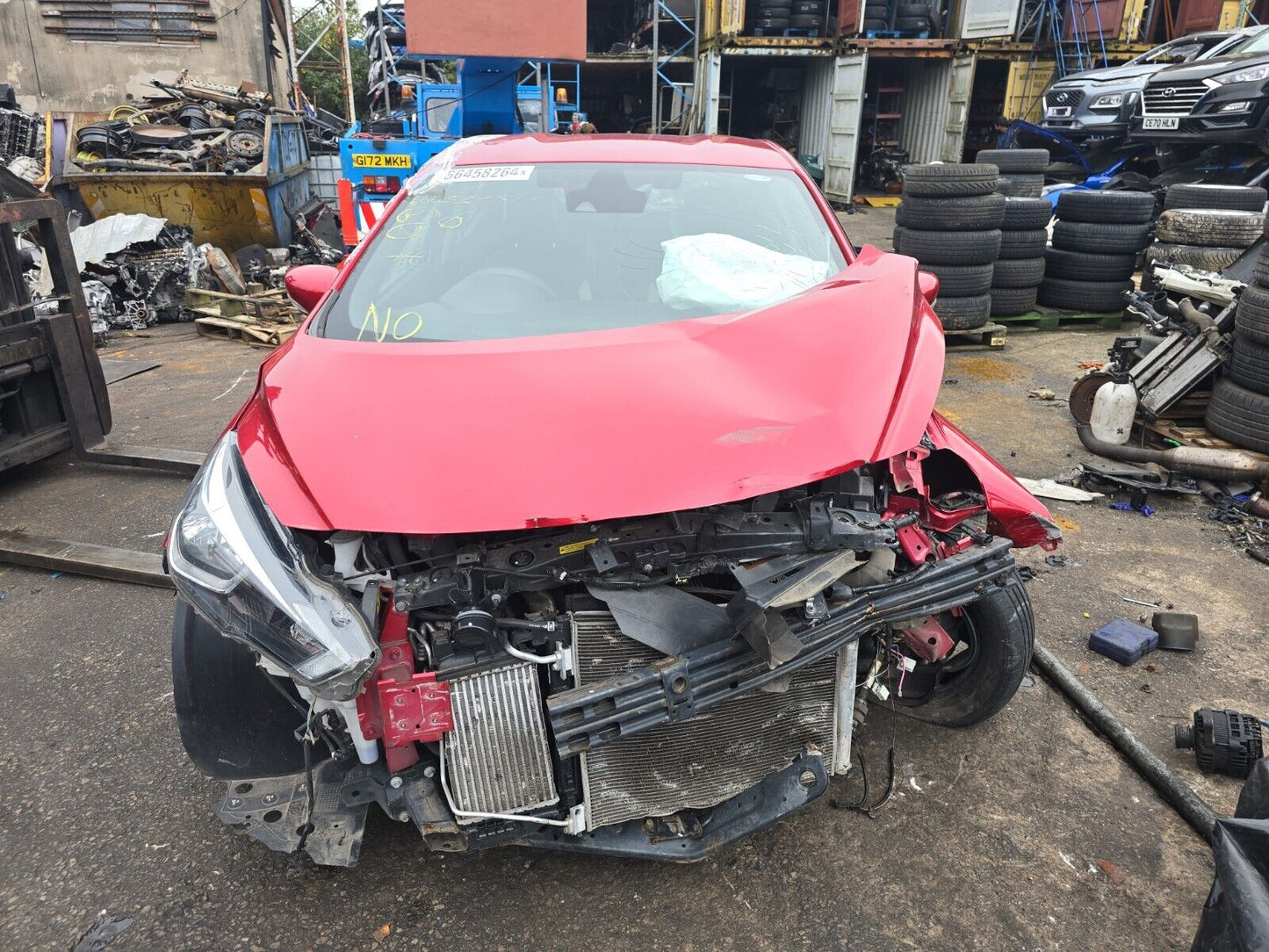 2018 NISSAN MICRA IG-T K14 MK5 ACENTA 0.9 PETROL 5 SPEED MANUAL FOR PARTS SPARES