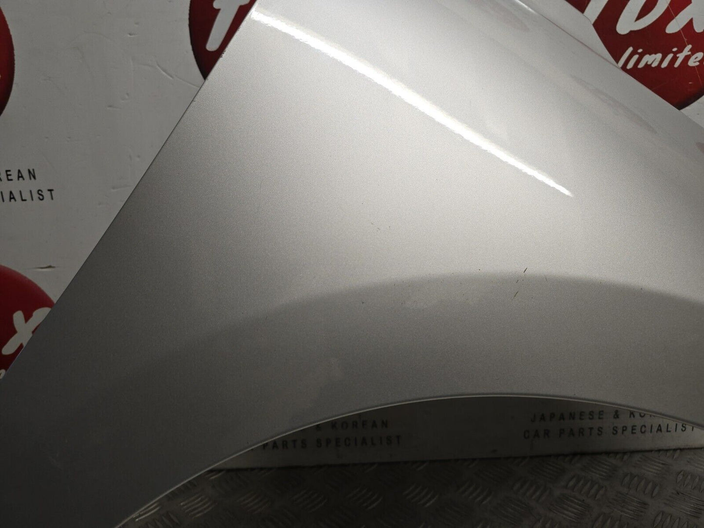 KIA RIO YB 2018-2023 GENUINE DRIVER SIDE WING/FENDER SILVER 4SS SILVER SILKY MET