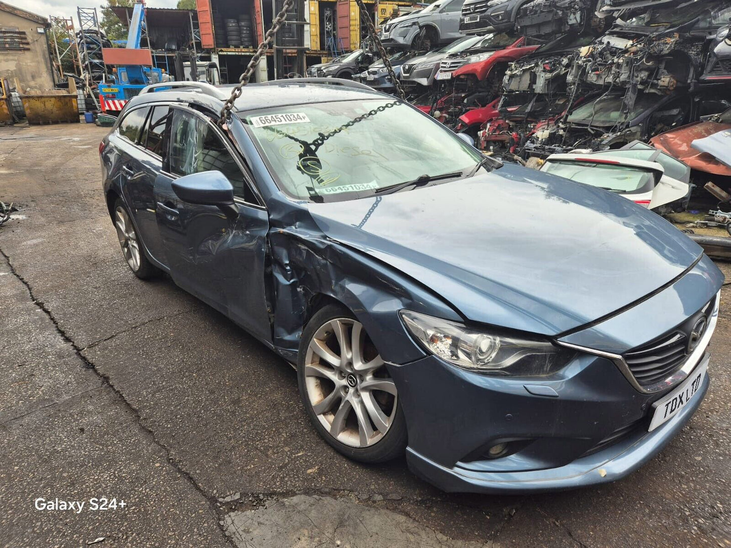 2014 MAZDA 6  (GJ) SPORT ESTATE MK3  2.2 DIESEL 6 SPEED MANUAL FOR PARTS SPARES