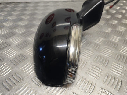 TOYOTA PRIUS MK3 2009-2015 GENUINE DRIVERS SIDE POWER FOLD MIRROR 202 BLACK