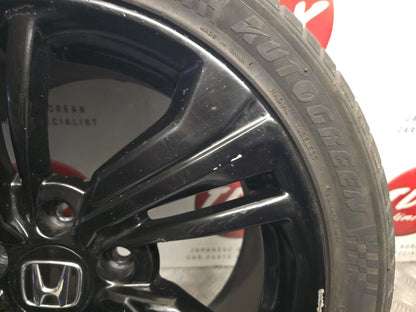 HONDA CIVIC X 2017-2022 17" INCH GENUINE ALLOY WHEEL BLACK 6MM 235/45/17 17080A