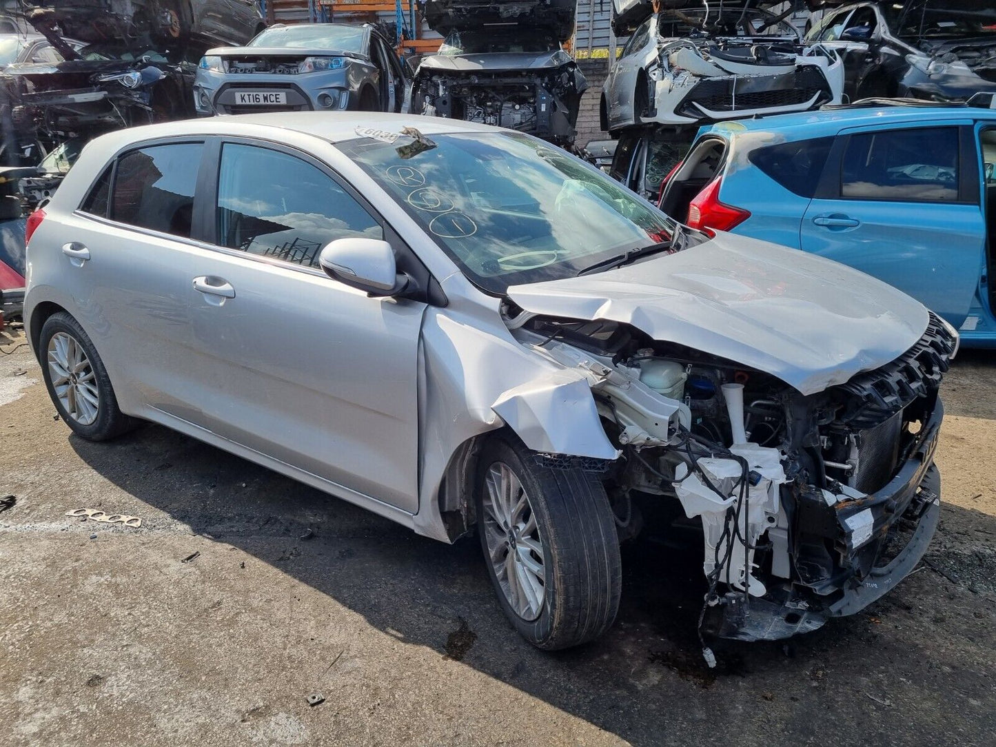 2018 KIA RIO 3 MK4 (YB) 1.0 PETROL 5 SPEED MANUAL 5DR FOR PARTS & SPARES