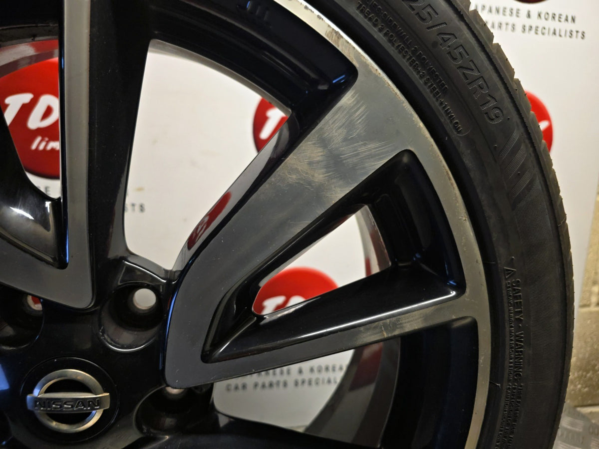 Nissan Qashqai J11 MK2 2014-2021 Genuine 19" Alloy Wheel 7.5 Mm Tyre 225/45ZR19 - photo 5 of 17