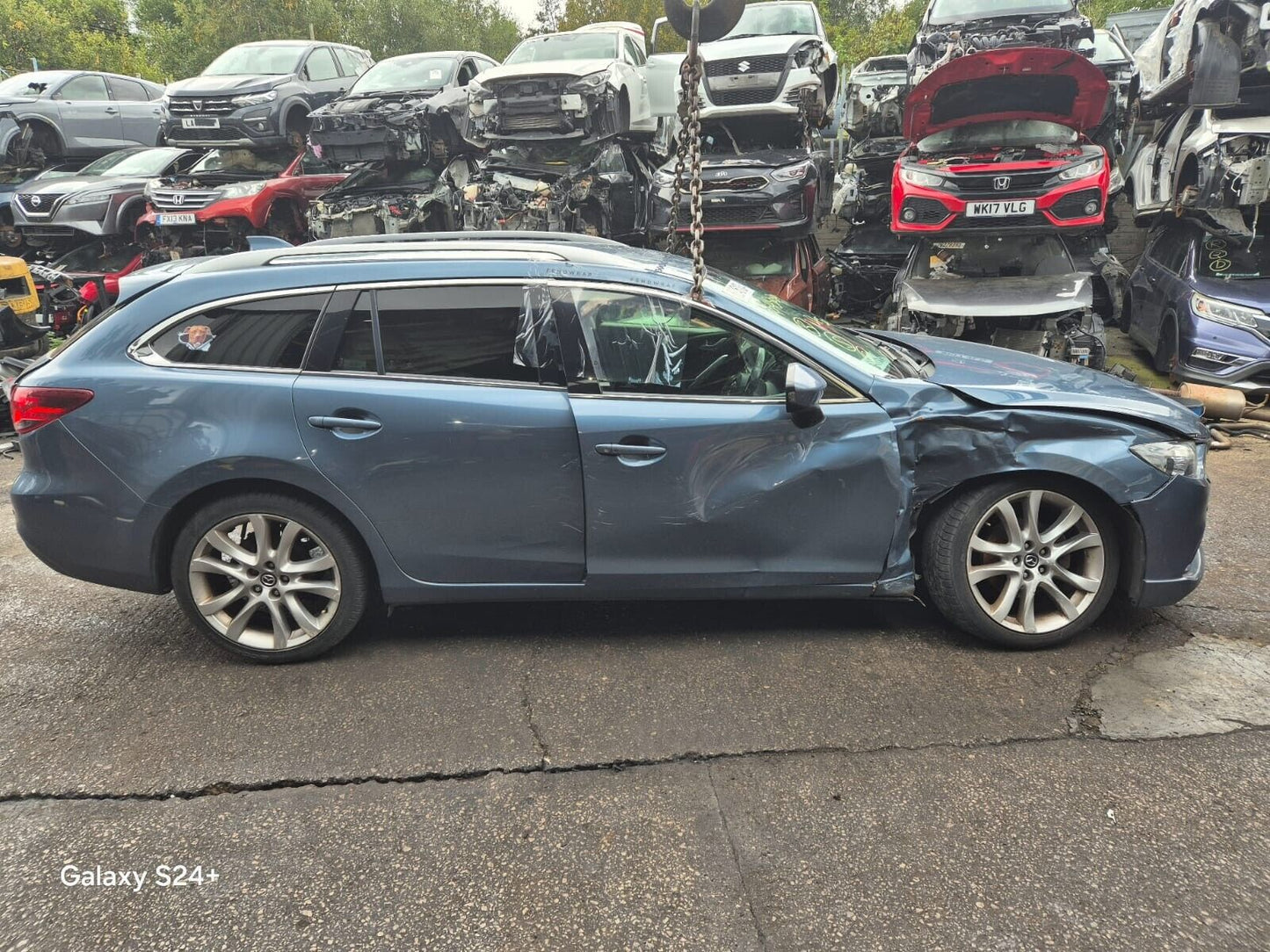 2014 MAZDA 6  (GJ) SPORT ESTATE MK3  2.2 DIESEL 6 SPEED MANUAL FOR PARTS SPARES