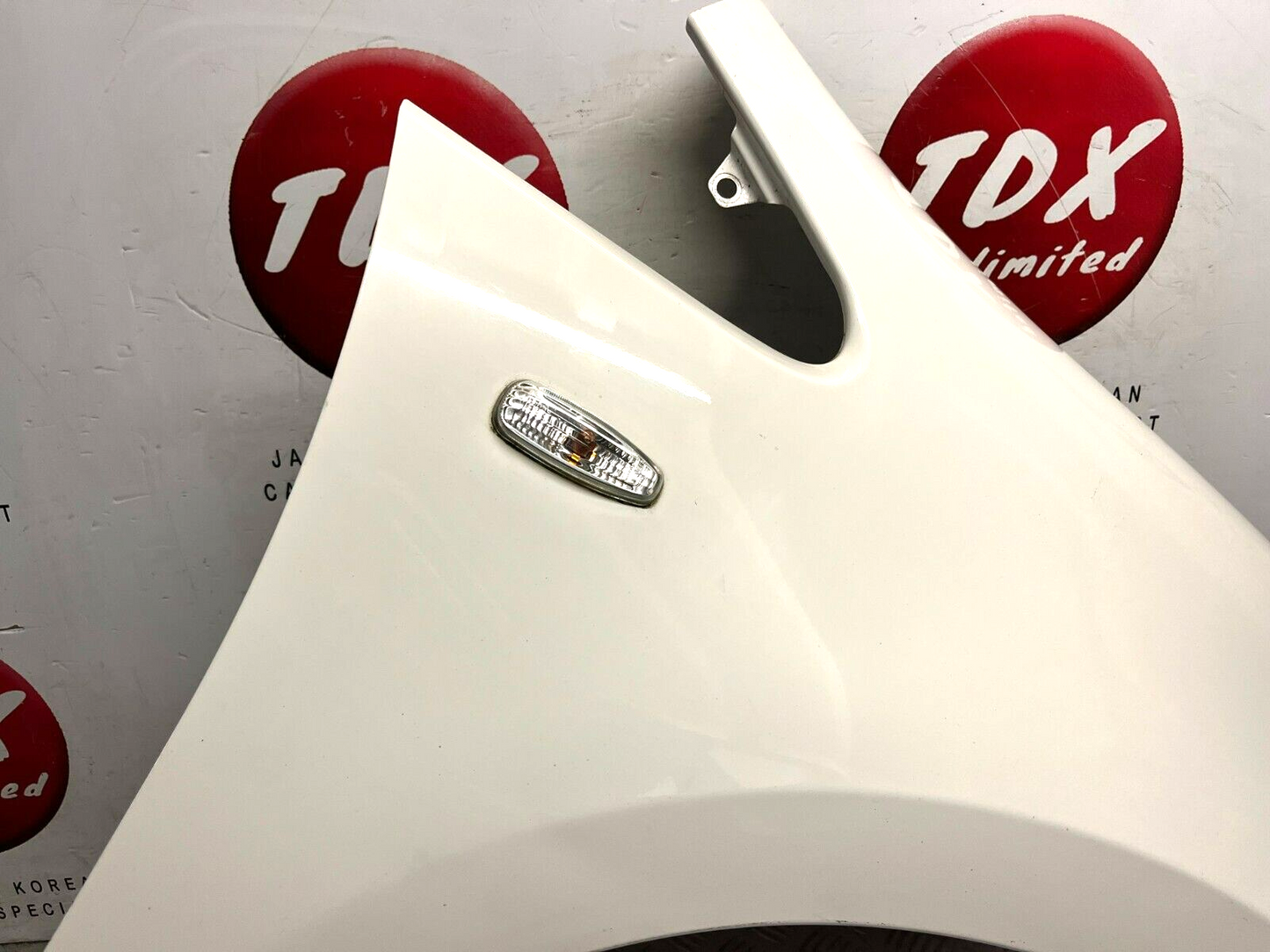 KIA RIO UB MK3 2012-2017 GENUINE DRIVER WING FENDER UD CLEAR WHITE COLLECTION