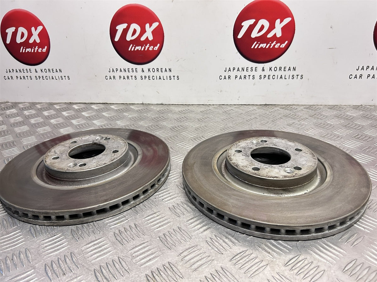 Hyundai i20N BC3 MK3 2021-2024 1.6 Petrol T-gdi G4FV Pair of Front Brake Discs - photo 2 of 10