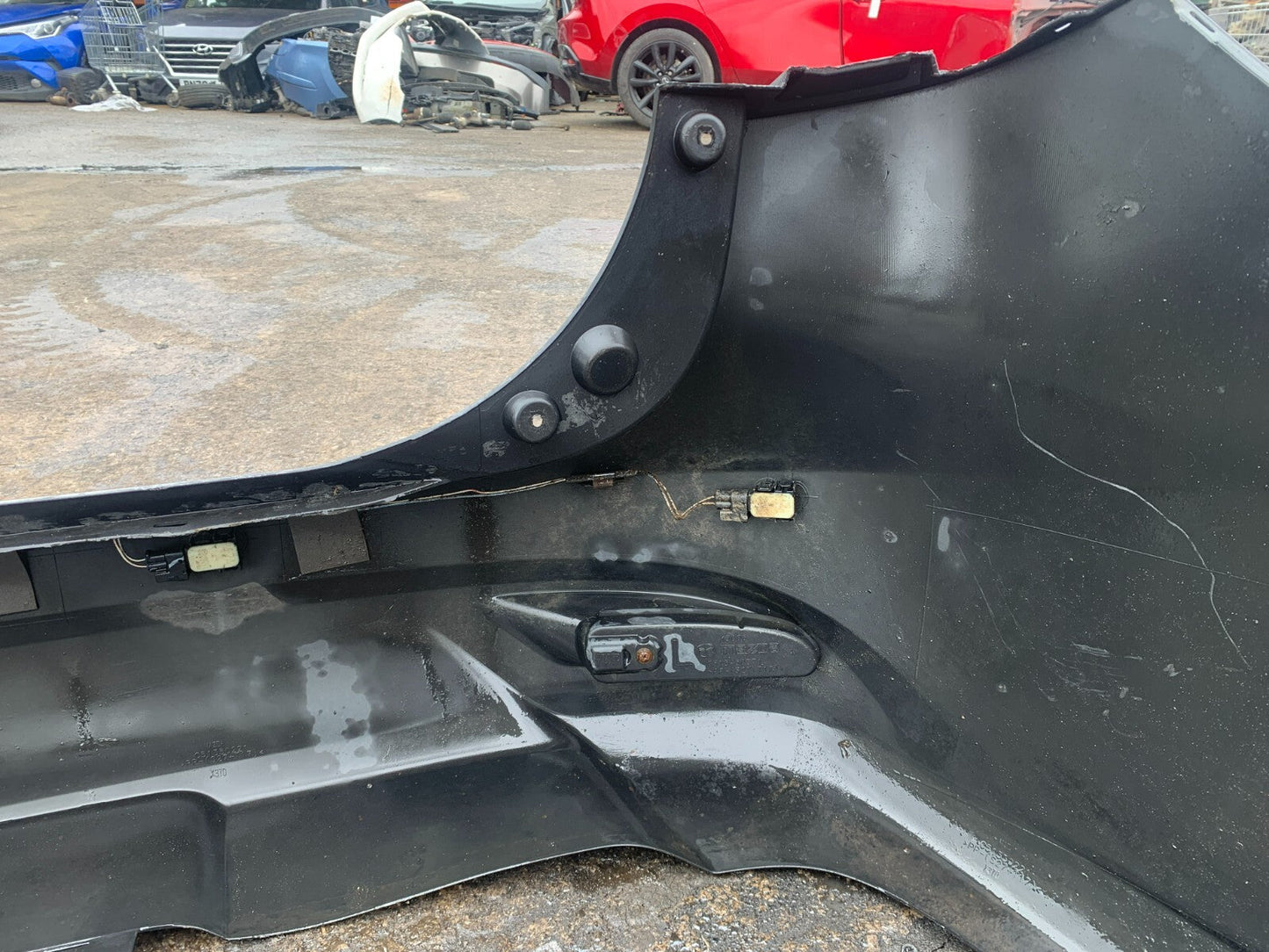 MAZDA 6 ESTATE 2013-2016 GENUINE REAR BUMPER 42A METEOR GREY PERL COLLECTION