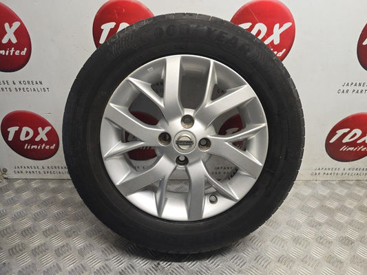 NISSAN NOTE E12 15" INCH 2013-2017 ALLOY WHEEL WORN TYRE 185/65/15 SA30-3VU1A