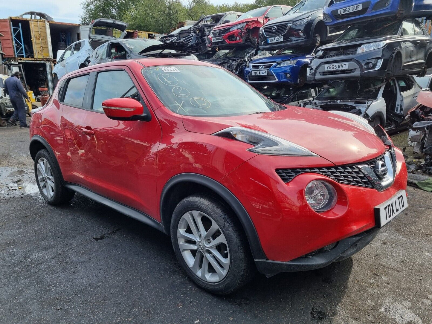 2015 NISSAN JUKE F15 ACENTA PREMI 1.5 DIESEL 6 SPEED MANUAL VEHICLE PARTS SPARES