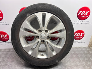 Kia Soul MK2 2014-2018 17" Inch Genuine Alloy Wheel 5.9MM Tyre 215/55/17 - photo 1 of 14
