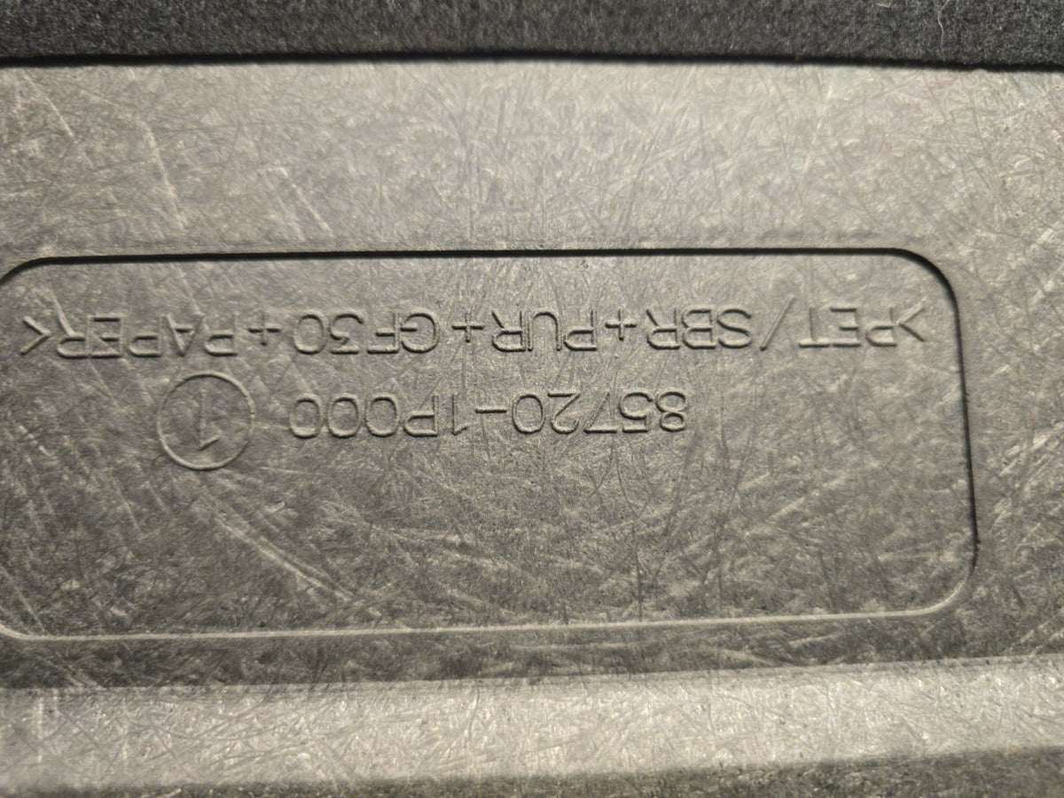 Kia Venga YN MK1 2010-2019 Genuine Boot Floor Carpet Cover Liner 85720-1P000 - photo 10 of 10