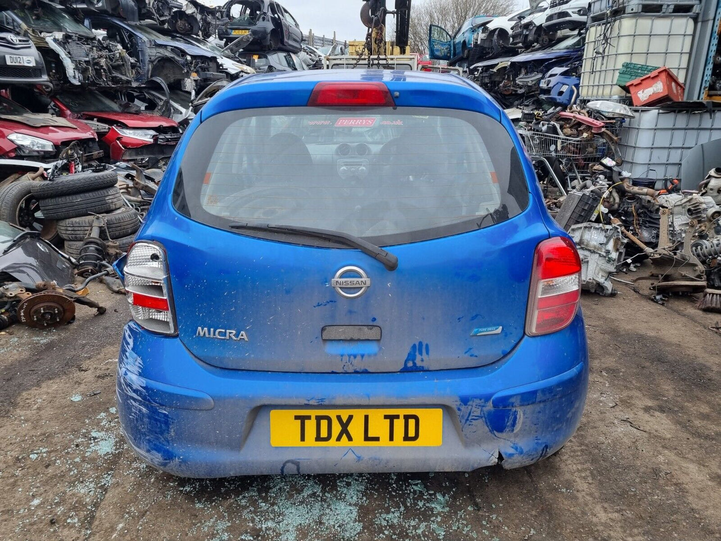 2011 NISSAN MICRA VISIA MK4 K13 1.2 PETROL 5 SPEED MANUAL FOR PARTS & SPARES