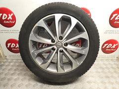 Nissan Qashqai J10 2007-2013 18" Inch Grey Diamond Cut Alloy Wheel 5MM 215/55/18 - photo 1 of 16