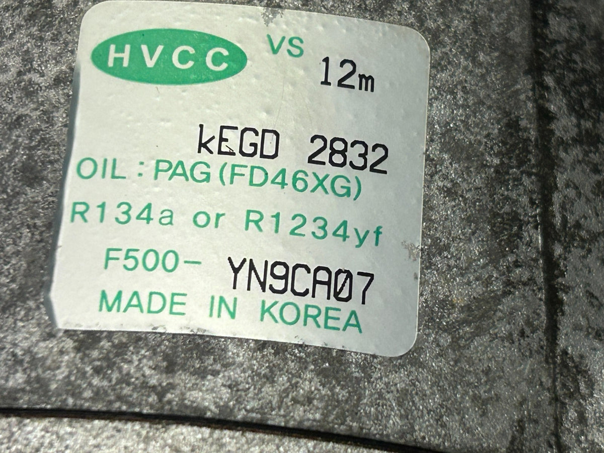 Kia Venga MK1 2015-2019 1.4 Diesel D4FC Genuine AC Compressor Pump F500-YN9CA07 - photo 7 of 7