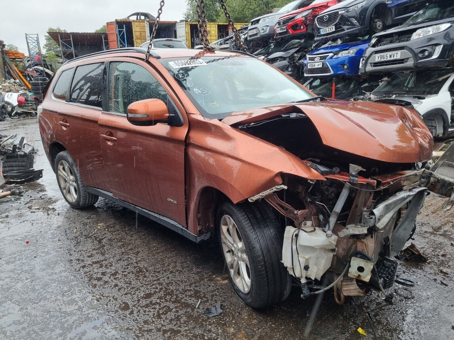 2013 MITSUBISHI OUTLANDER MK3 2.2 DIESEL 6 SPEED MANUAL 4X4 VEHICLE PARTS SPARES