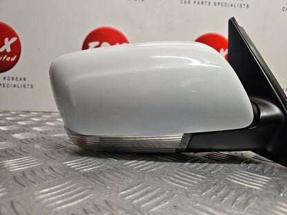 Kia Venga YN 2010-2019 Genuine Drivers Power Fold Mirror Wd White 87620-1P940 - photo 4 of 7