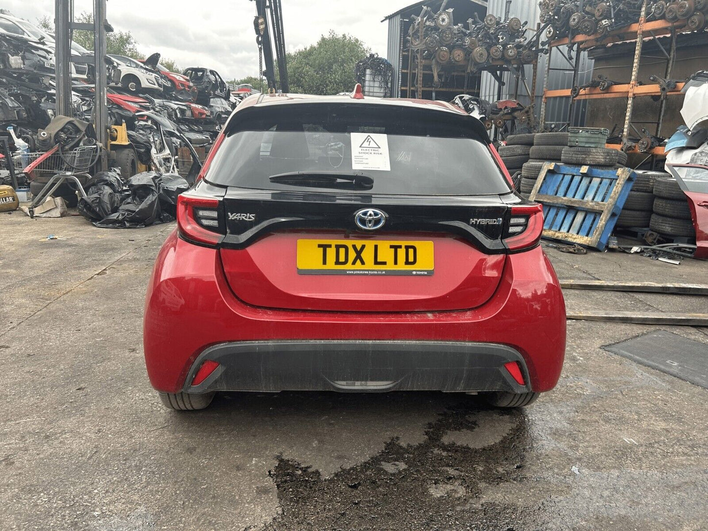 2022 TOYOTA YARIS DESIGN XP210 MK4 1.5 FHEV PETROL HYBRID CVT AUTO PARTS SPARES