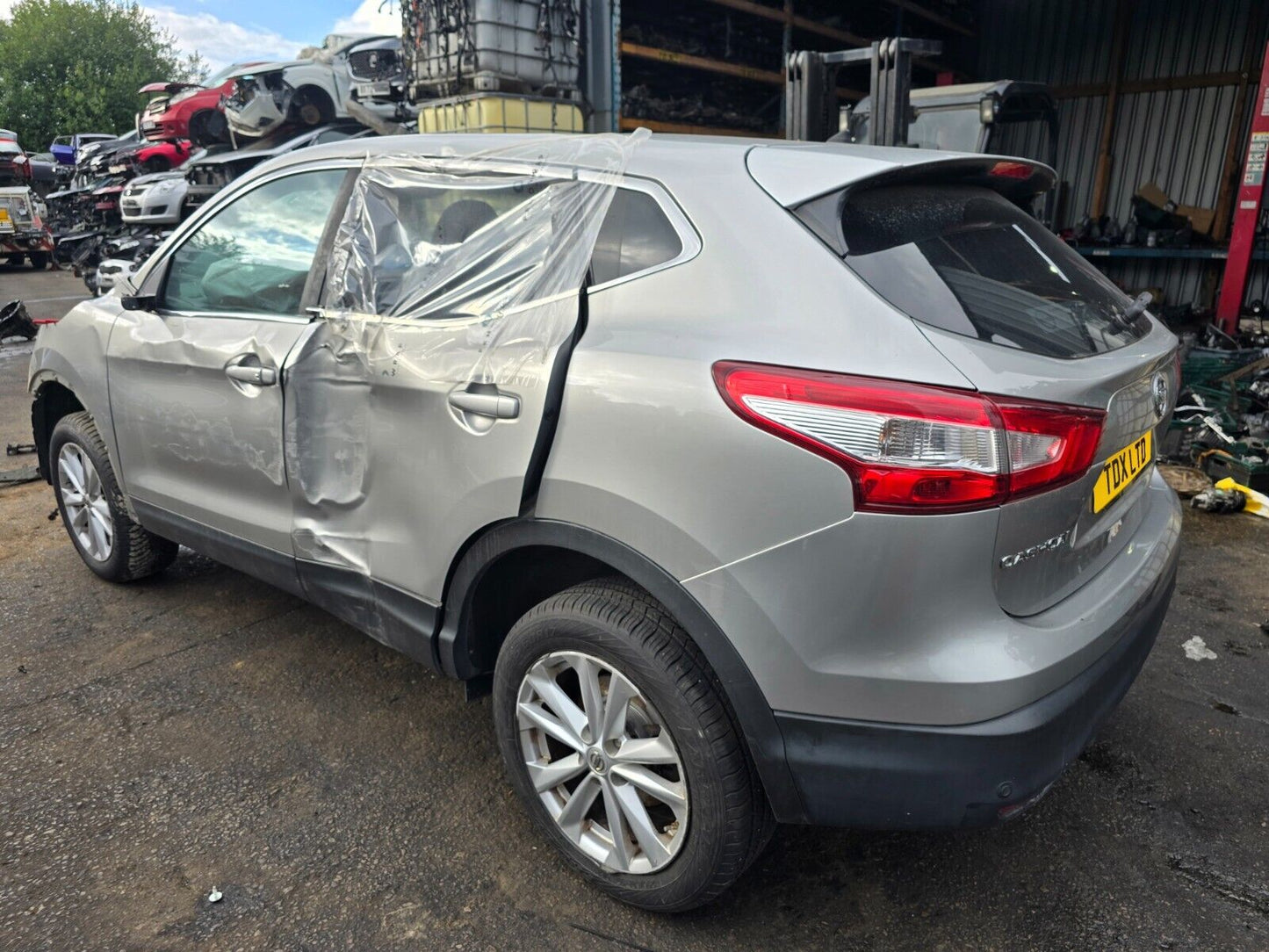 2015 NISSAN QASHQAI J11 MK2 ACENTA PLUS 1.2 PETROL DIG-T MANUAL FOR PARTS SPARES