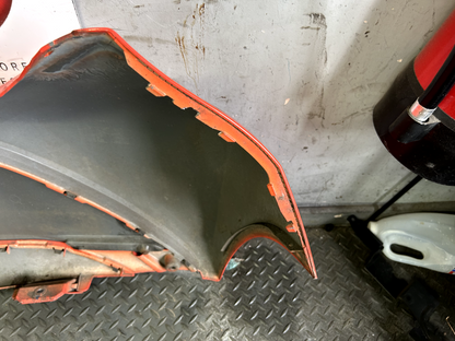TOYOTA AYGO MK2 2014-2017 GENUINE REAR BUMPER ORANGE 4W5