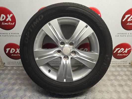 KIA SPORTAGE MK3 2010-2015 17" ALLOY WHEEL DEFLATED TYRE 225/60/17 52910-3U200