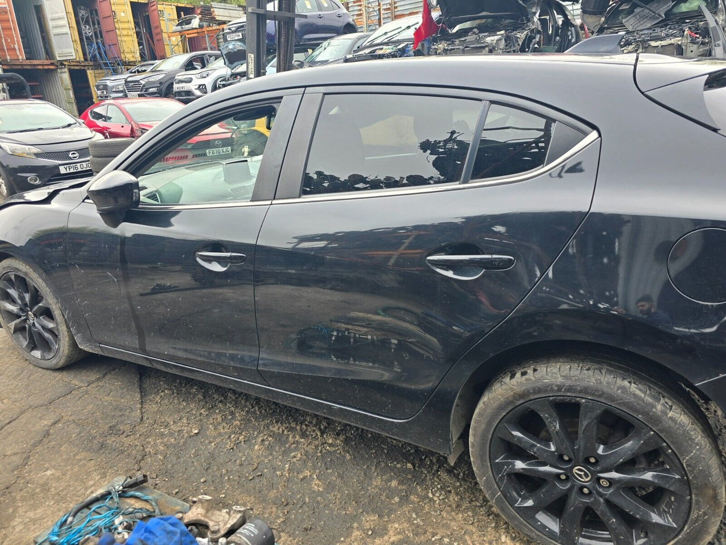 2014 MAZDA 3 (BM) MK3 SE-L NAV 2.2 DIESEL 6 SPEED MANUAL HATCH PARTS SPARES