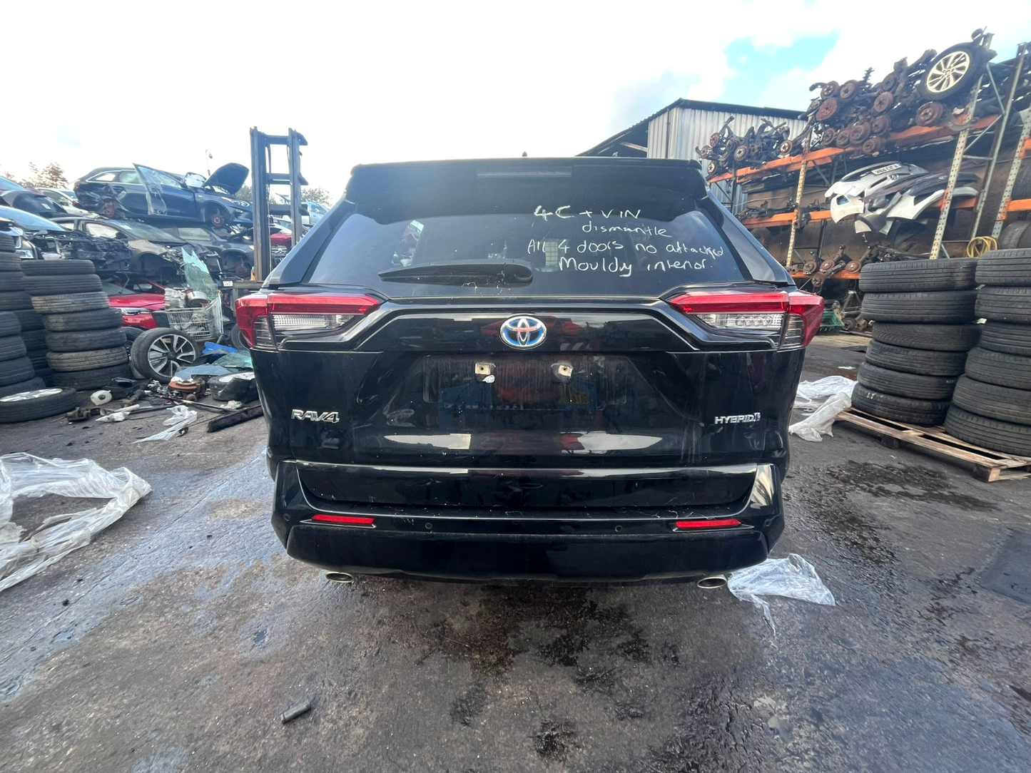 2021 TOYOTA RAV4 EXCEL (XA50) MK5 2.5 PETROL HYBRID CVT AUTO VEHICLE FOR BREAKING AND PARTS