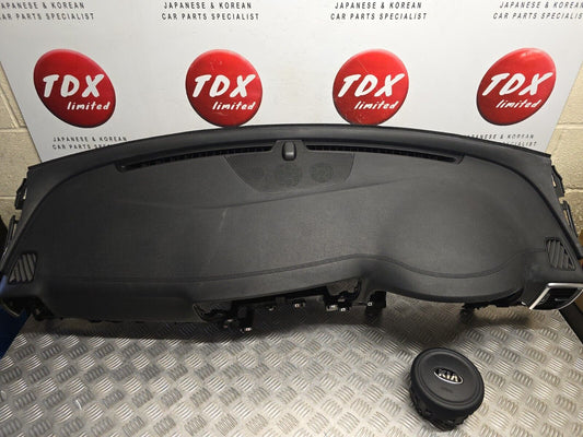 KIA SPORTAGE MK4 2016-2021 DASHBOARD PASSENGERS + DRIVERS STEERING AIRBAG KIT