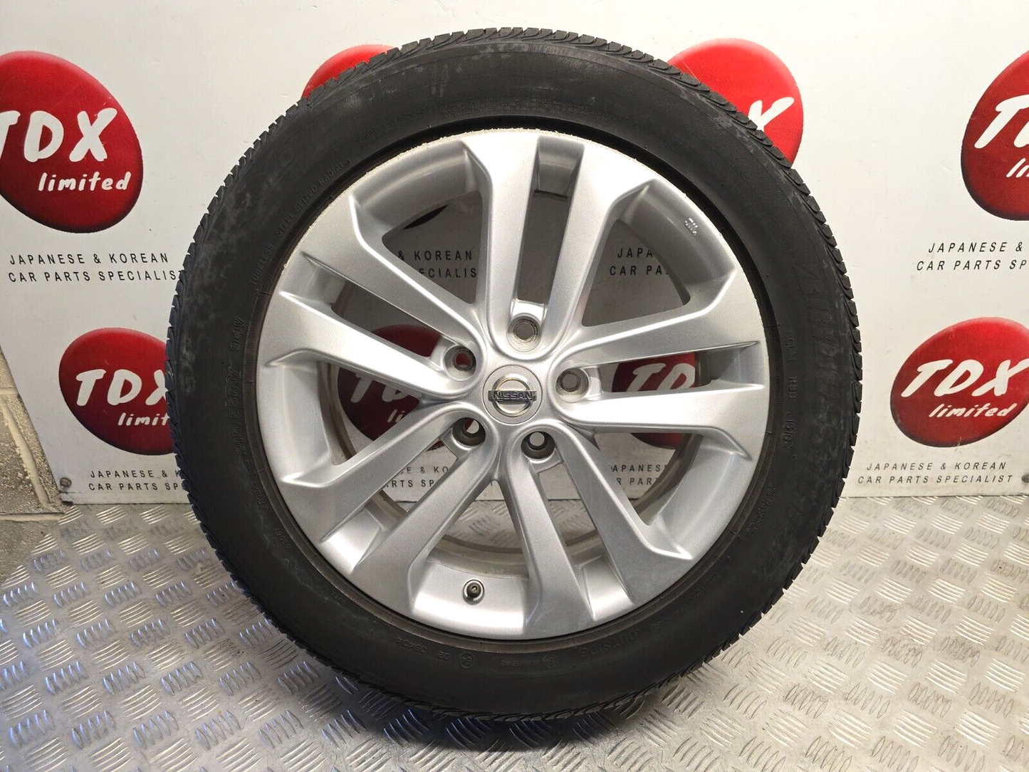 NISSAN JUKE F15 17" INCH 2010-2019 GENUINE ALLOY WHEEL 5.33MM 215/55/17 7J 1KA2A