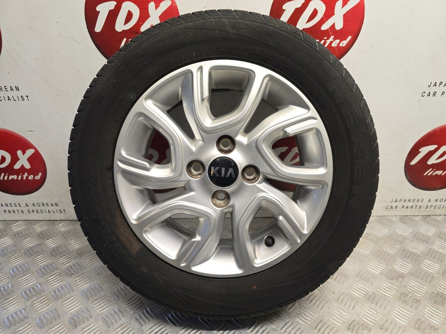 KIA PICANTO JA MK3 2017-2024 14" ALLOY WHEEL 5.23MM TYRE 175/65/14 52910-G6250