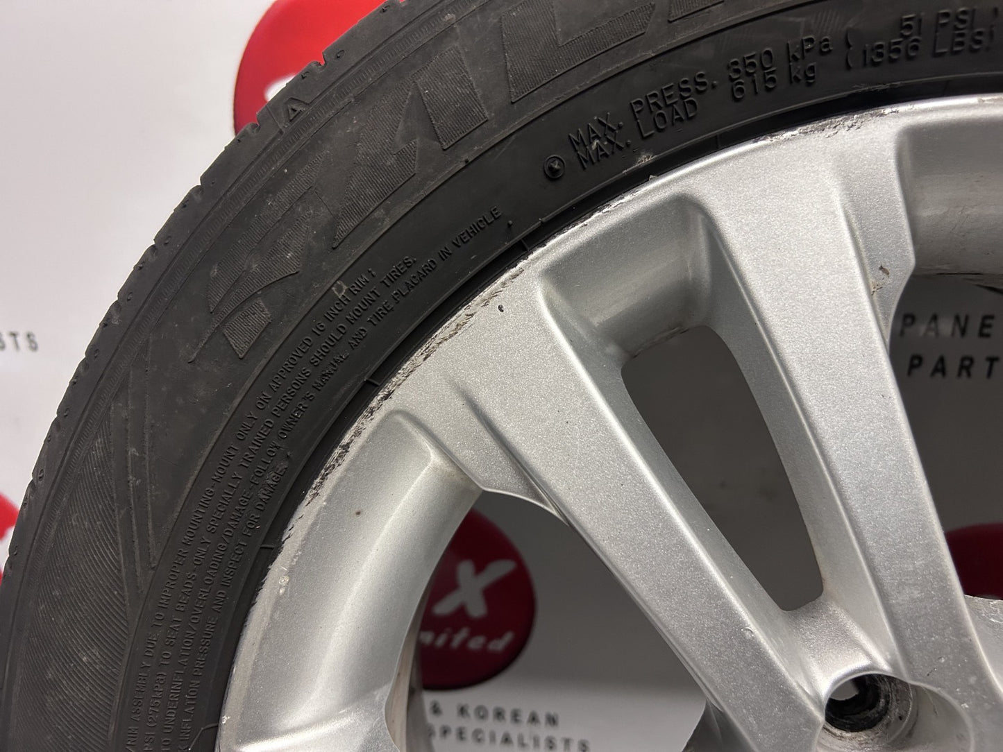 Kia Ceed Jd 2012-2017 Genuine 16" Inch Alloy Wheel 5.09Mm Tyre 205/55/16 9