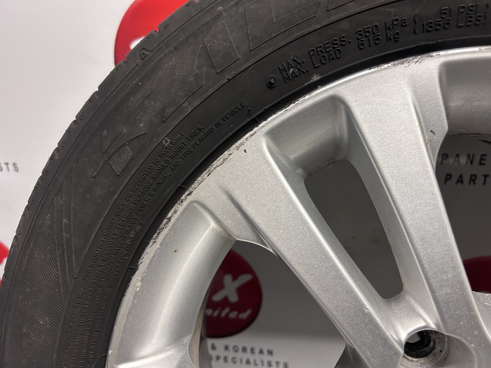 Kia Ceed Jd 2012-2017 Genuine 16" Inch Alloy Wheel 5.09Mm Tyre 205/55/16 9