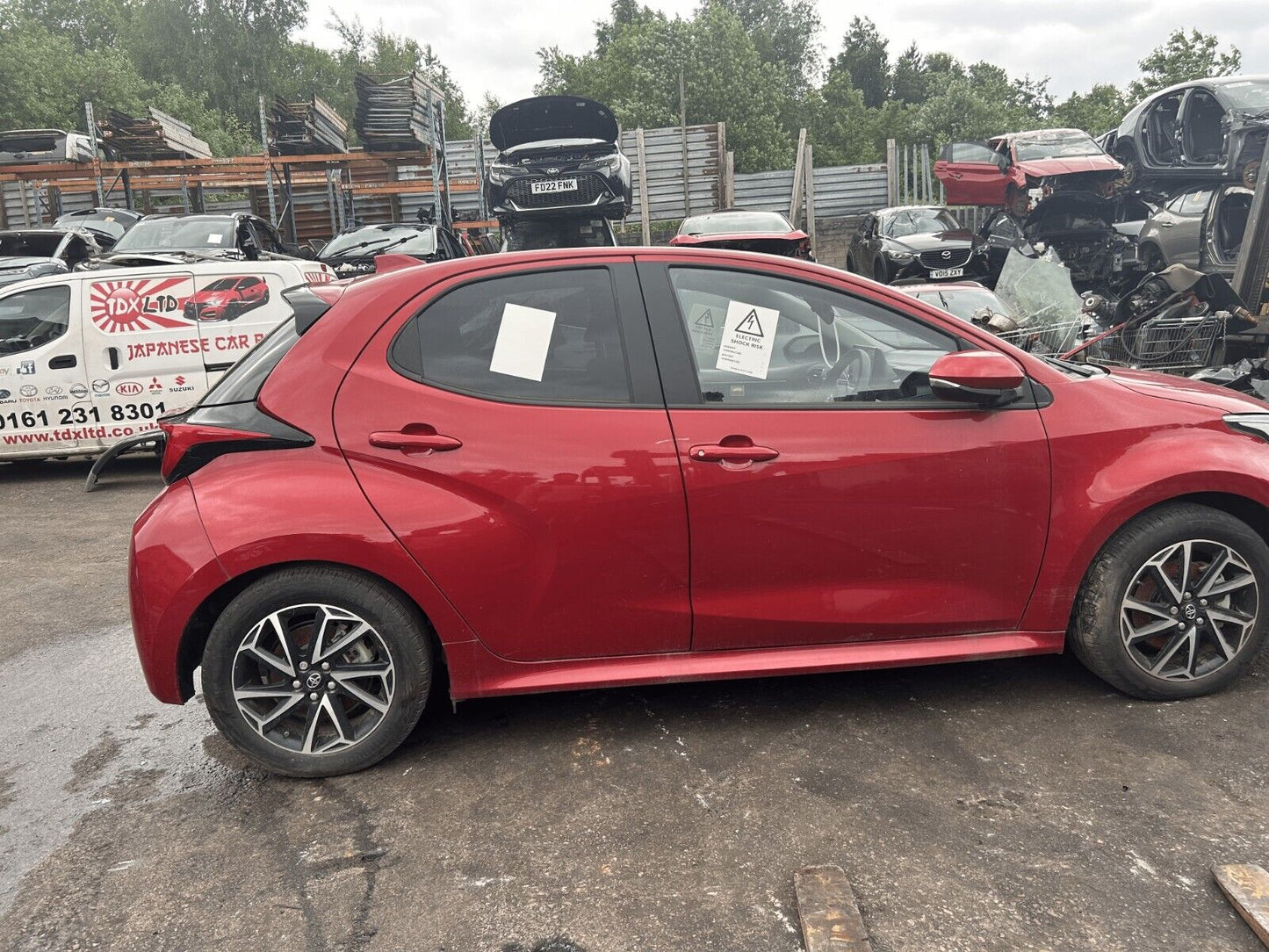 2022 TOYOTA YARIS DESIGN XP210 MK4 1.5 FHEV PETROL HYBRID CVT AUTO PARTS SPARES