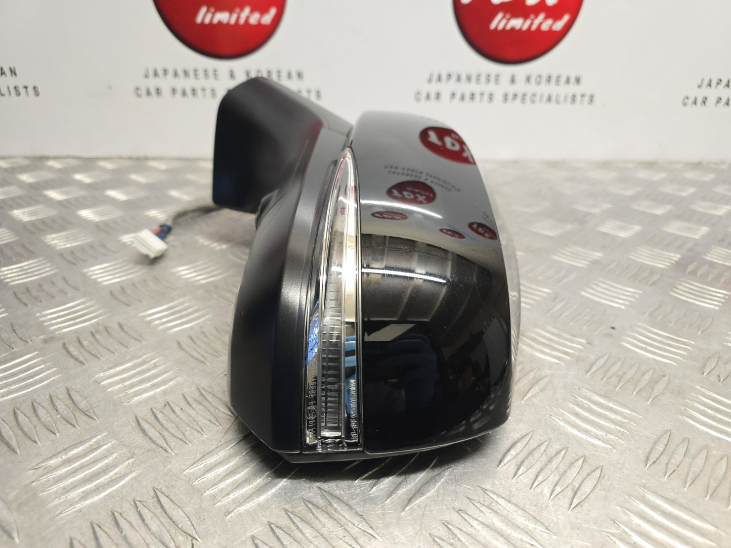 TOYOTA RAV4 (XA50) MK5 2019-2025 PASSENGER SIDE CAMERA WING MIRROR 218 BLACK