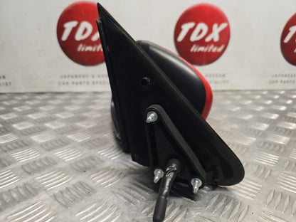 NISSAN JUKE F15 2014-2019 GENUINE PASSENGERS SIDE MANUAL FOLD MIRROR Z10 RED