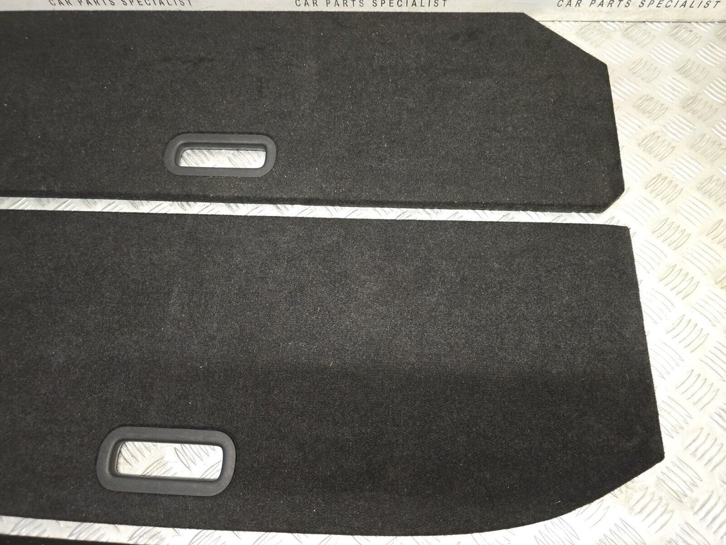 NISSAN QASHQAI J12 MK3 2021-2024 GENUINE REAR HARD BOOT FLOOR CARPET COVERS PAIR