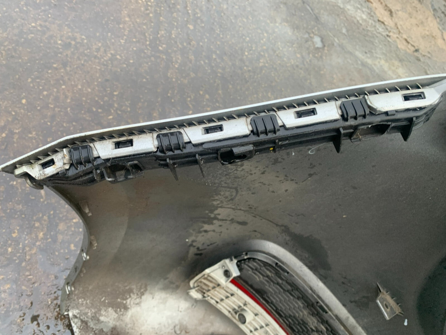 KIA CEED MK2 2015-2019 FACELIFT GENUINE REAR BUMPER SILVER