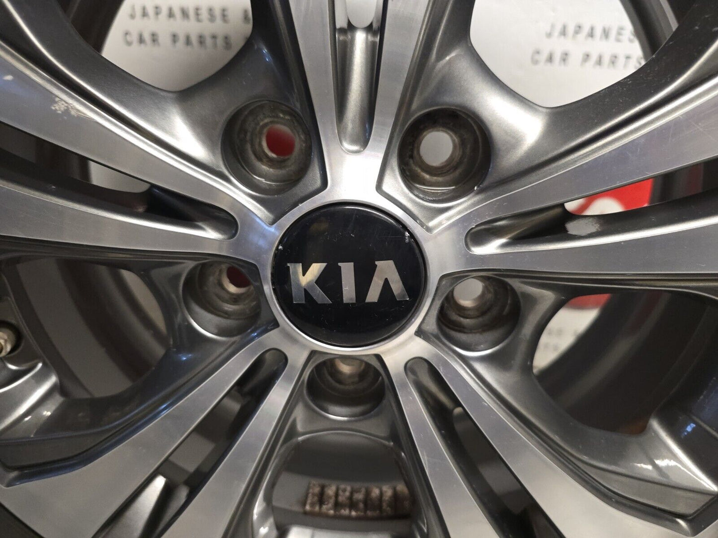 KIA VENGA 2010-2019 16" DIAMOND CUT ALLOY WHEEL 5.3MM TYRE 205/55/16 52910-1P650