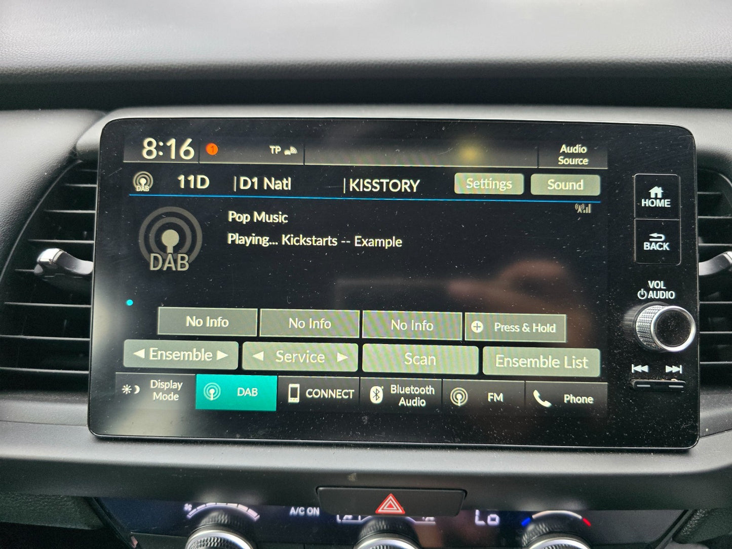 Honda Jazz Gr Mk5 2020-2025 Sat Nav Stero Multimedia Head Unit 39540-Tza-Ea13-M1 20