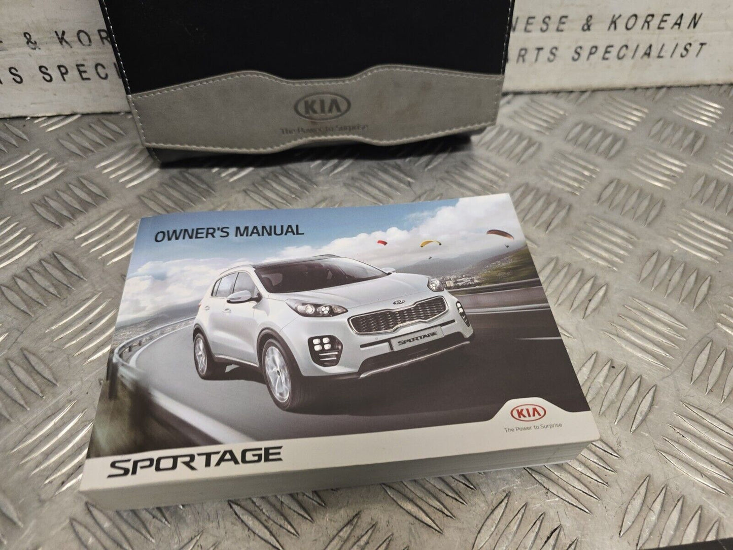 KIA SPORTAGE QL MK4 2016-2019 GENUINE OWNERS MANUAL HANDBOOK PACK WALLET BOOK