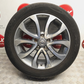 NISSAN JUKE F15 17" INCH 2010-2019 GENUINE ALLOY WHEEL WORN TYRE 215/55/17 1KR7A