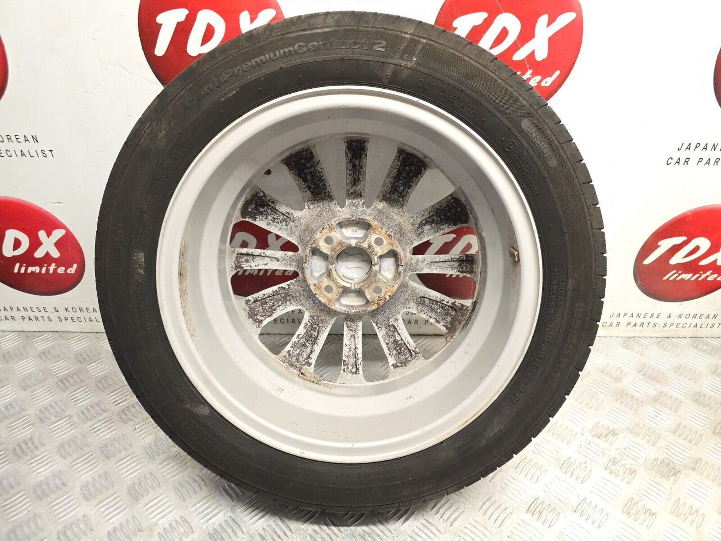 SUZUKI SWIFT MK3 2010-2016 16" INCH ALLOY WHEEL 3.6MM TYRE 185/55/16 SU0028