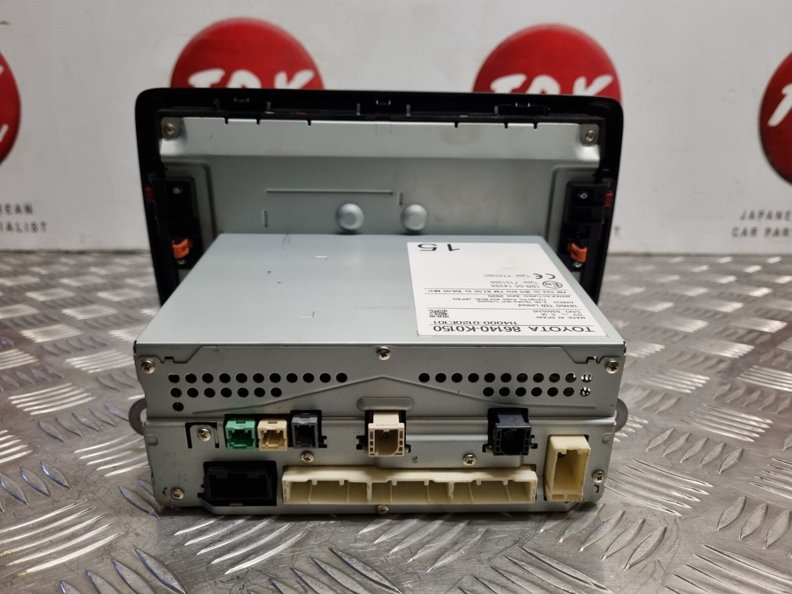 TOYOTA YARIS MK4 2020-2023 GENUINE SAT NAV DISPLAY SCREEN HEAD
