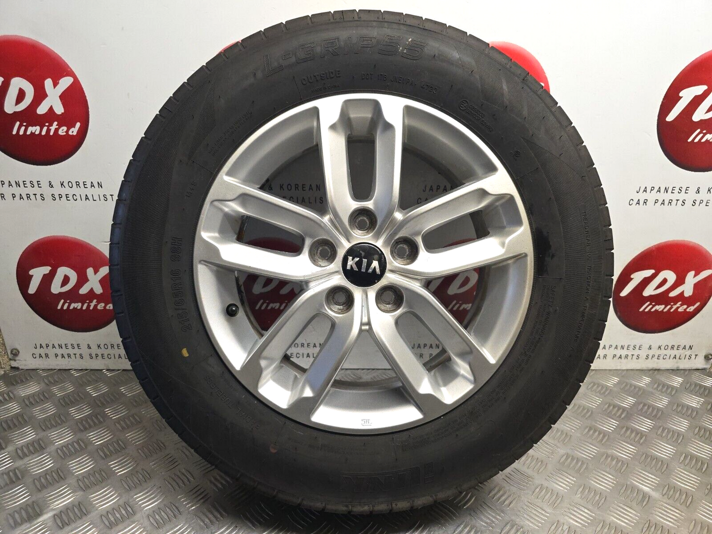 KIA OPTIMA (TF) 2011-2015 16" GENUINE ALLOY WHEEL 7MM 215/65/16 ET41 52910-2T110